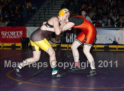 Thumbnail 2 in CIF State Girls Wrestling Championships (Finals) photogallery.