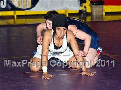 Thumbnail 3 in CIF State Girls Wrestling Championships (Finals) photogallery.