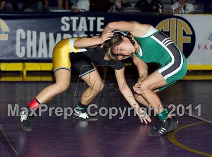 Thumbnail 3 in CIF State Girls Wrestling Championships (Finals) photogallery.