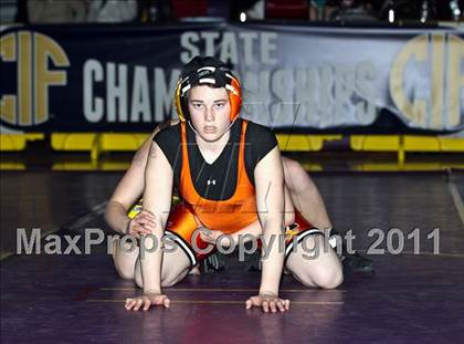 Thumbnail 1 in CIF State Girls Wrestling Championships (Finals) photogallery.