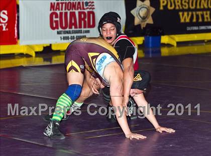 Thumbnail 1 in CIF State Girls Wrestling Championships (Finals) photogallery.