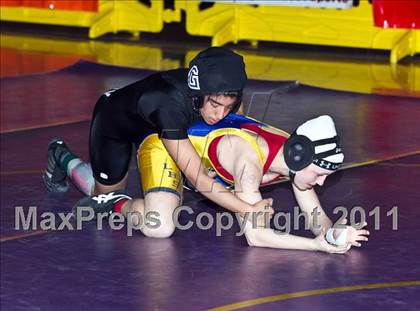 Thumbnail 2 in CIF State Girls Wrestling Championships (Finals) photogallery.