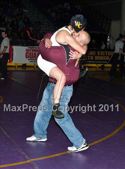 Thumbnail 2 in CIF State Girls Wrestling Championships (Finals) photogallery.