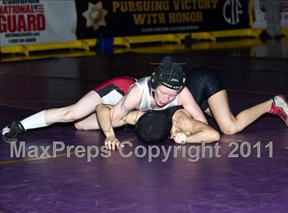Thumbnail 3 in CIF State Girls Wrestling Championships (Finals) photogallery.
