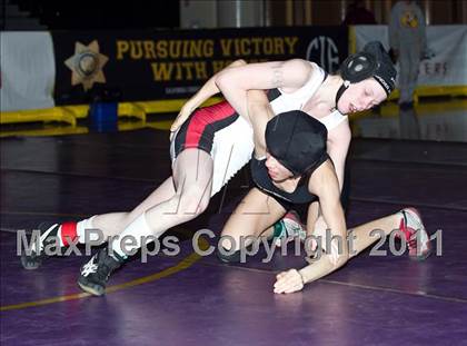 Thumbnail 1 in CIF State Girls Wrestling Championships (Finals) photogallery.