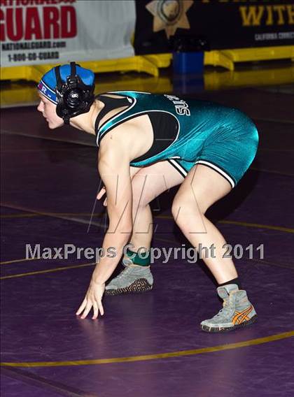 Thumbnail 2 in CIF State Girls Wrestling Championships (Finals) photogallery.
