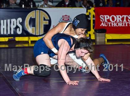 Thumbnail 3 in CIF State Girls Wrestling Championships (Finals) photogallery.