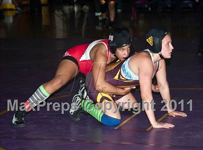 Thumbnail 3 in CIF State Girls Wrestling Championships (Finals) photogallery.