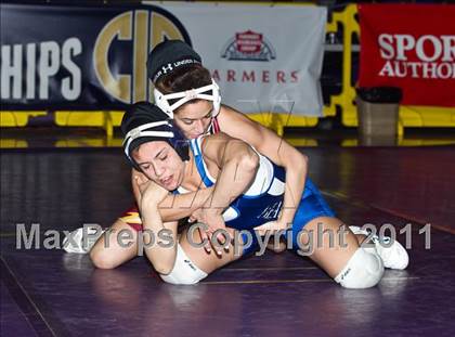 Thumbnail 1 in CIF State Girls Wrestling Championships (Finals) photogallery.