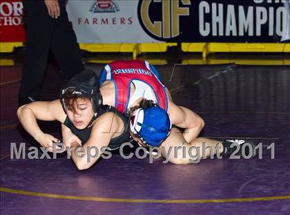 Thumbnail 1 in CIF State Girls Wrestling Championships (Finals) photogallery.