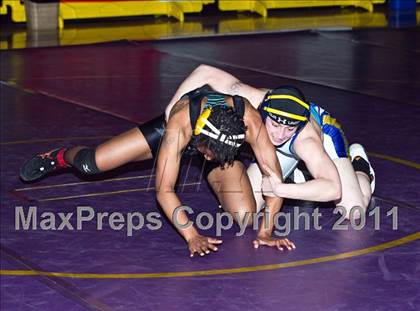 Thumbnail 2 in CIF State Girls Wrestling Championships (Finals) photogallery.
