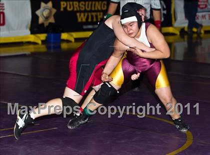 Thumbnail 3 in CIF State Girls Wrestling Championships (Finals) photogallery.