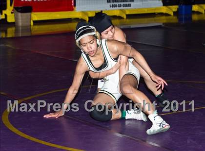 Thumbnail 3 in CIF State Girls Wrestling Championships (Finals) photogallery.
