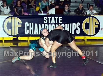 Thumbnail 3 in CIF State Girls Wrestling Championships (Finals) photogallery.