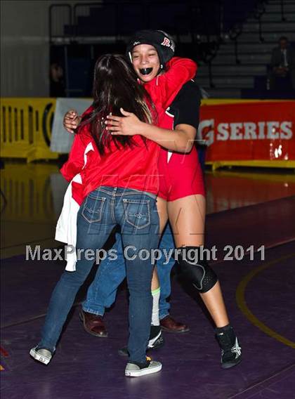 Thumbnail 1 in CIF State Girls Wrestling Championships (Finals) photogallery.