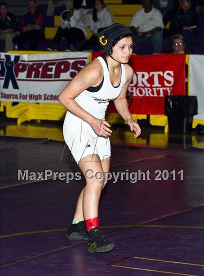 Thumbnail 3 in CIF State Girls Wrestling Championships (Finals) photogallery.