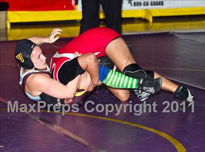 Thumbnail 2 in CIF State Girls Wrestling Championships (Finals) photogallery.