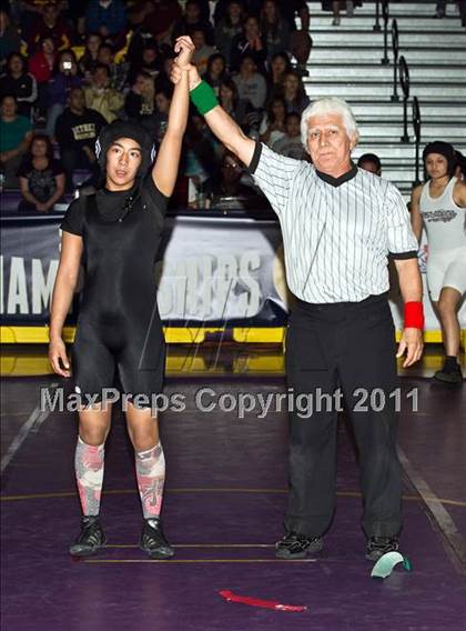 Thumbnail 1 in CIF State Girls Wrestling Championships (Finals) photogallery.