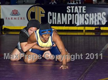 Thumbnail 1 in CIF State Girls Wrestling Championships (Finals) photogallery.