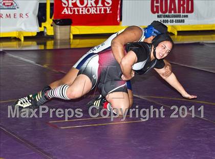 Thumbnail 1 in CIF State Girls Wrestling Championships (Finals) photogallery.