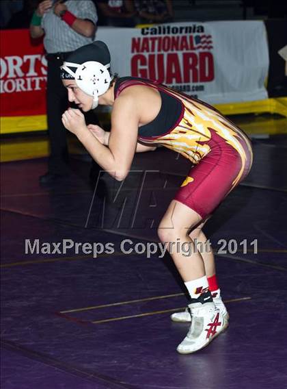 Thumbnail 3 in CIF State Girls Wrestling Championships (Finals) photogallery.