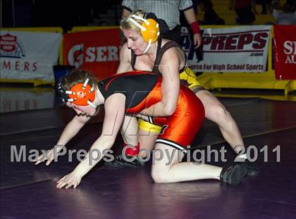 Thumbnail 1 in CIF State Girls Wrestling Championships (Finals) photogallery.