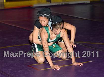 Thumbnail 2 in CIF State Girls Wrestling Championships (Finals) photogallery.