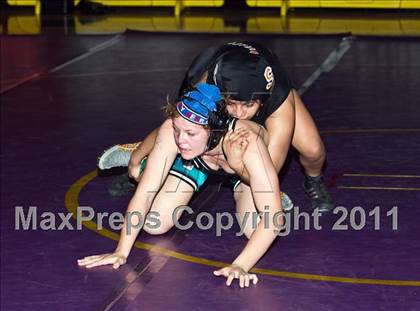 Thumbnail 3 in CIF State Girls Wrestling Championships (Finals) photogallery.
