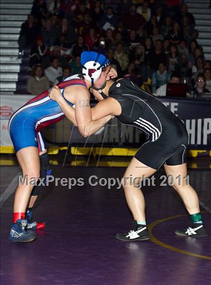 Thumbnail 1 in CIF State Girls Wrestling Championships (Finals) photogallery.