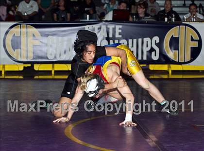 Thumbnail 3 in CIF State Girls Wrestling Championships (Finals) photogallery.