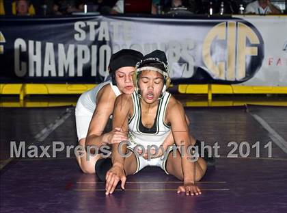 Thumbnail 1 in CIF State Girls Wrestling Championships (Finals) photogallery.