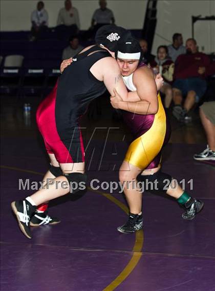 Thumbnail 1 in CIF State Girls Wrestling Championships (Finals) photogallery.