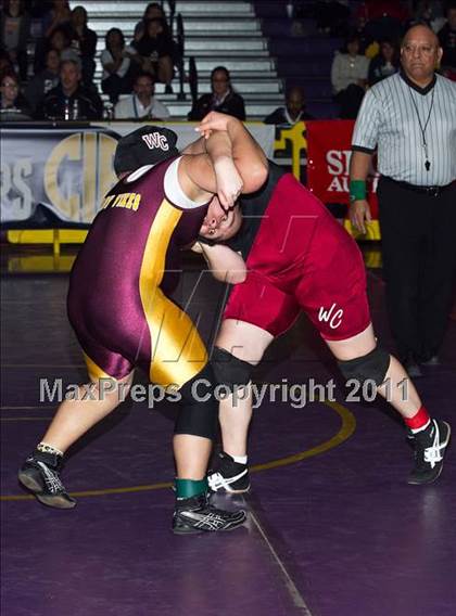 Thumbnail 3 in CIF State Girls Wrestling Championships (Finals) photogallery.