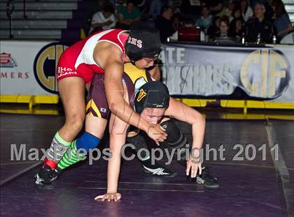 Thumbnail 3 in CIF State Girls Wrestling Championships (Finals) photogallery.