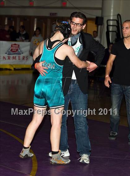 Thumbnail 1 in CIF State Girls Wrestling Championships (Finals) photogallery.