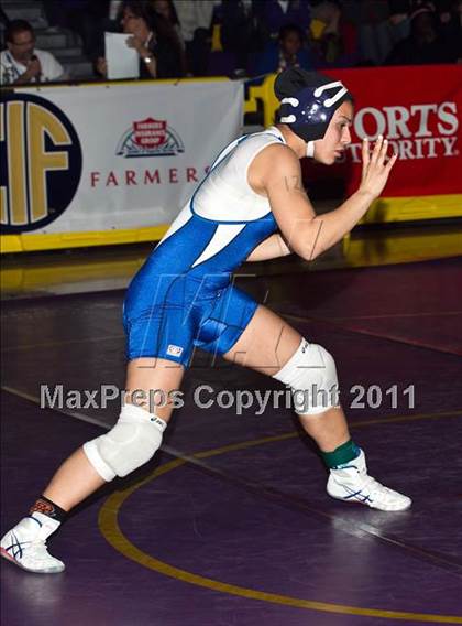 Thumbnail 2 in CIF State Girls Wrestling Championships (Finals) photogallery.