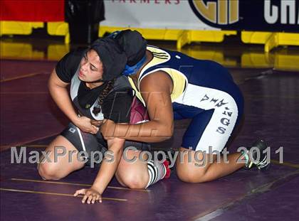 Thumbnail 2 in CIF State Girls Wrestling Championships (Finals) photogallery.