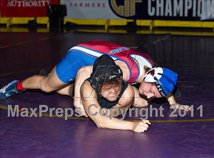 Thumbnail 2 in CIF State Girls Wrestling Championships (Finals) photogallery.