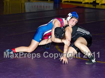 Thumbnail 1 in CIF State Girls Wrestling Championships (Finals) photogallery.