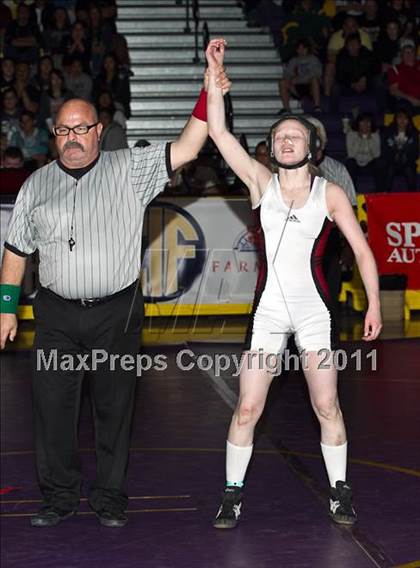 Thumbnail 3 in CIF State Girls Wrestling Championships (Finals) photogallery.
