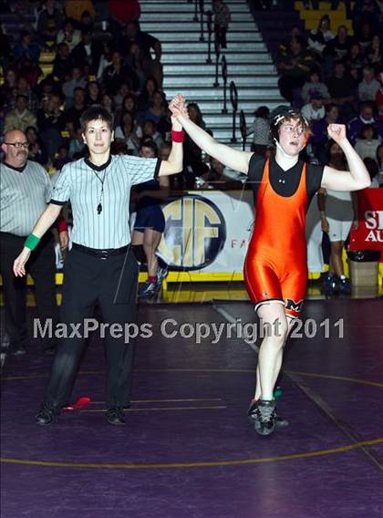 Thumbnail 1 in CIF State Girls Wrestling Championships (Finals) photogallery.