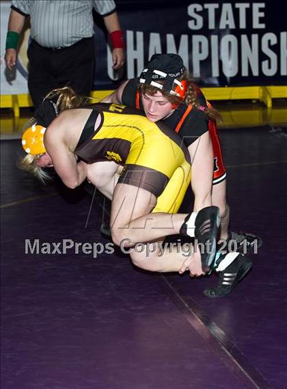 Thumbnail 1 in CIF State Girls Wrestling Championships (Finals) photogallery.
