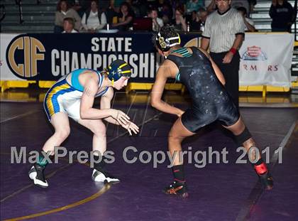 Thumbnail 3 in CIF State Girls Wrestling Championships (Finals) photogallery.