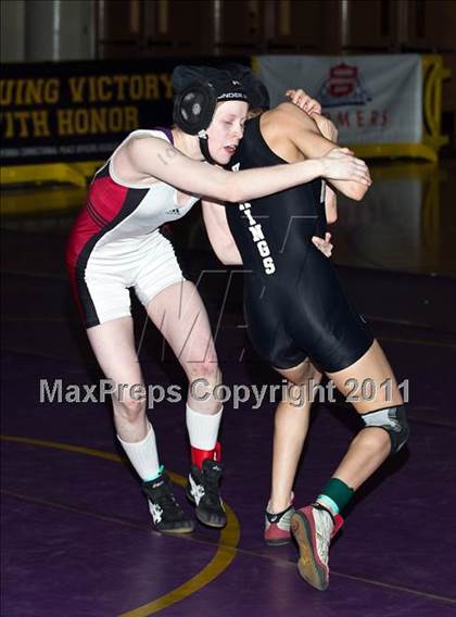 Thumbnail 1 in CIF State Girls Wrestling Championships (Finals) photogallery.