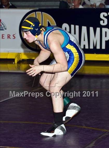 Thumbnail 2 in CIF State Girls Wrestling Championships (Finals) photogallery.