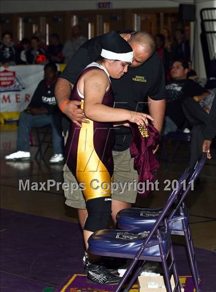 Thumbnail 1 in CIF State Girls Wrestling Championships (Finals) photogallery.