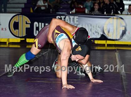 Thumbnail 1 in CIF State Girls Wrestling Championships (Finals) photogallery.