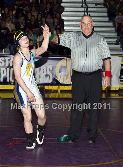 Thumbnail 1 in CIF State Girls Wrestling Championships (Finals) photogallery.