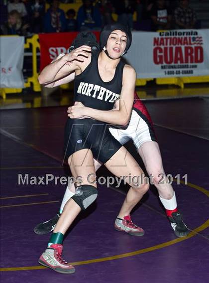 Thumbnail 1 in CIF State Girls Wrestling Championships (Finals) photogallery.