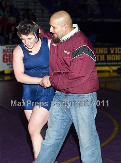 Thumbnail 3 in CIF State Girls Wrestling Championships (Finals) photogallery.